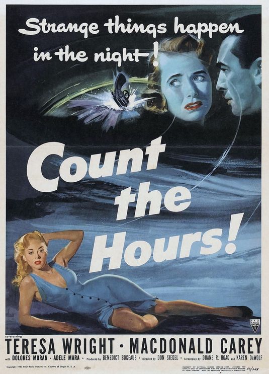 the movie poster: Count the Hours (1953) ver2