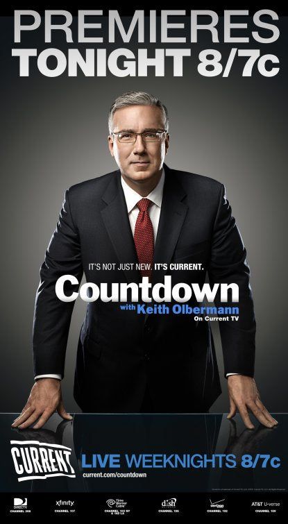 1000 piece jigsaw puzzle for tv poster: Countdown with Keith Olbermann, ver2