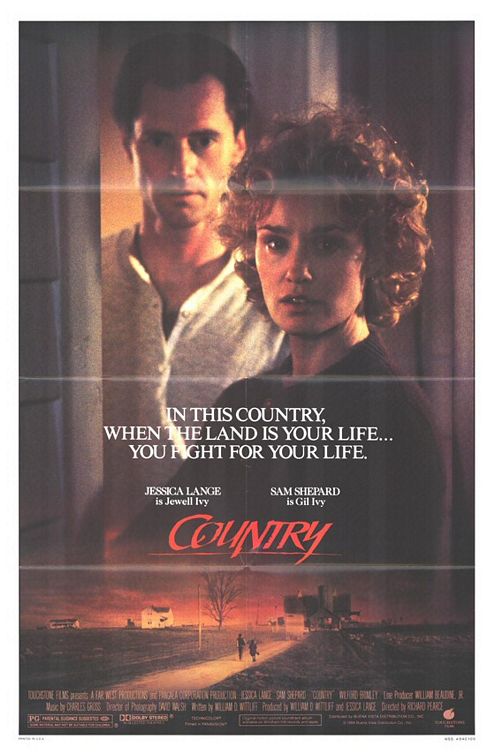 the movie poster: Country (1984)