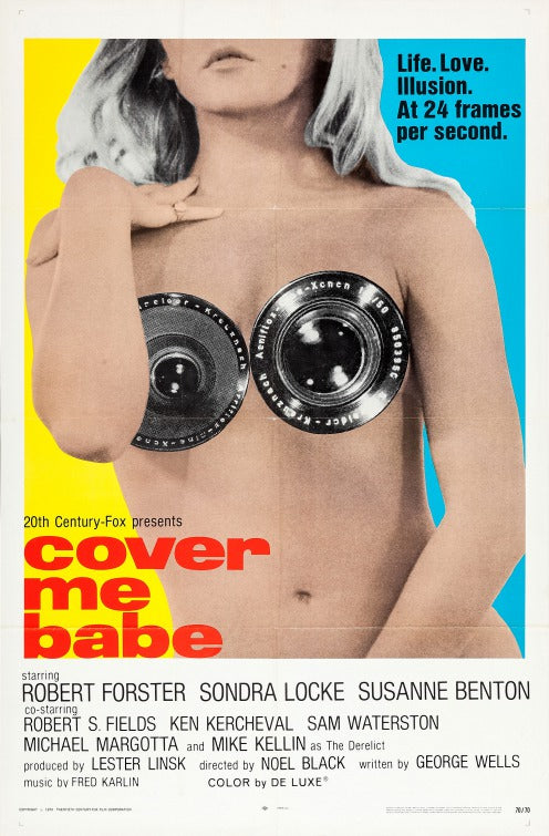 the movie poster: Cover Me Babe (1970)