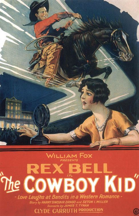 the movie poster: The Cowboy Kid (1928)