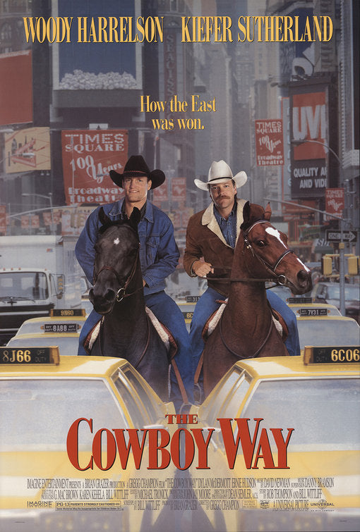 the movie poster: The Cowboy Way (1994) ver2