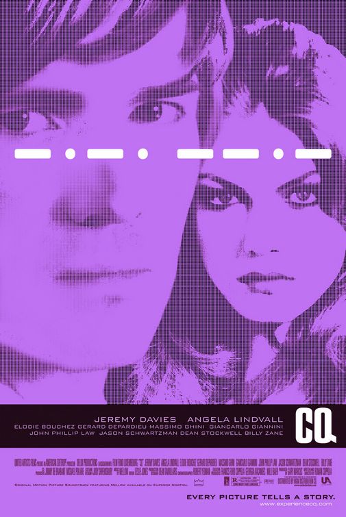 the movie poster: CQ (2002) ver4