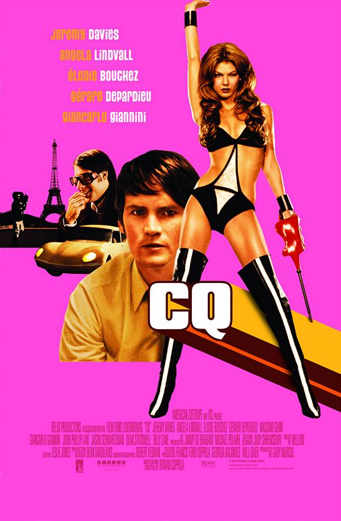 the movie poster: CQ (2002) ver5