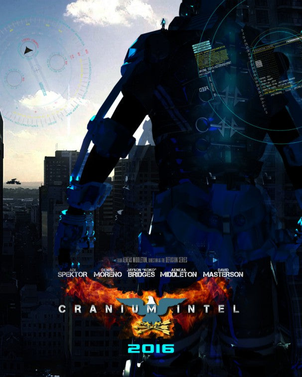 1000 piece jigsaw puzzle for the movie poster: Cranium Intel (2016) ver4
