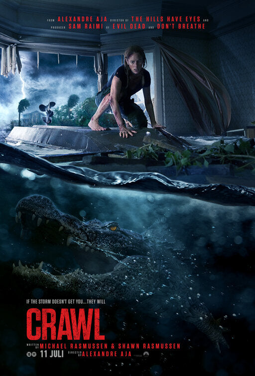 1000 piece jigsaw puzzle for the movie poster: Crawl (2019) ver2