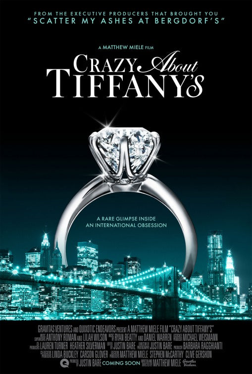 1000 piece jigsaw puzzle for the movie poster: Crazy About Tiffany's (2016)