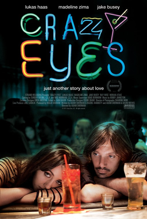 1000 piece jigsaw puzzle for the movie poster: Crazy Eyes (2012)