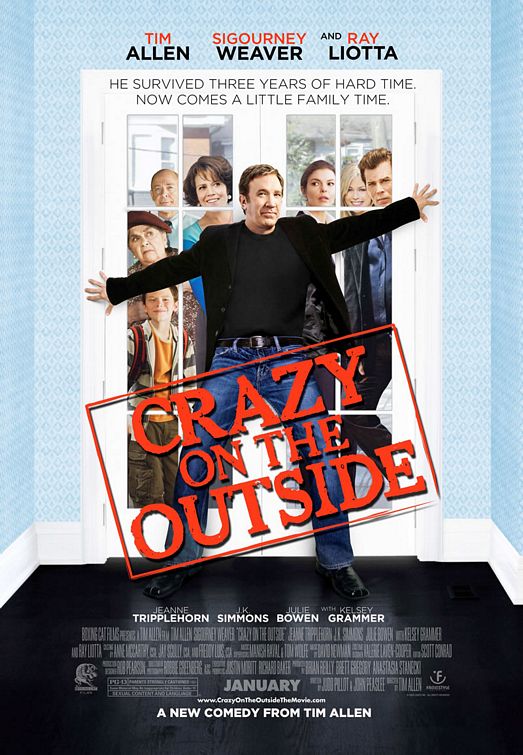 1000 piece jigsaw puzzle for the movie poster: Crazy on the Outside (2010)