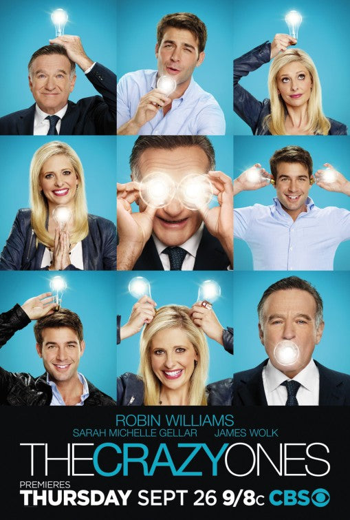 1000 piece jigsaw puzzle for tv poster: The Crazy Ones, ver3