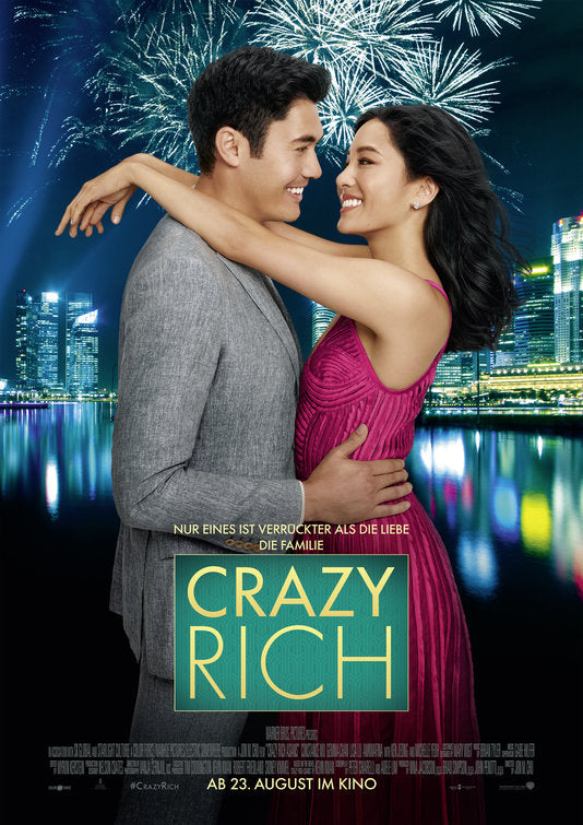 1000 piece jigsaw puzzle for the movie poster: Crazy Rich Asians (2018) ver2