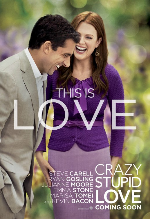 1000 piece jigsaw puzzle for the movie poster: Crazy, Stupid, Love. (2011) ver3