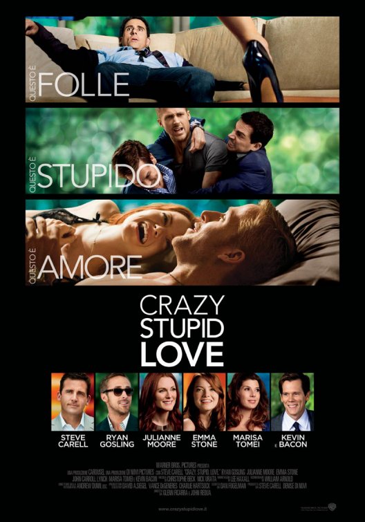 1000 piece jigsaw puzzle for the movie poster: Crazy, Stupid, Love. (2011) ver7