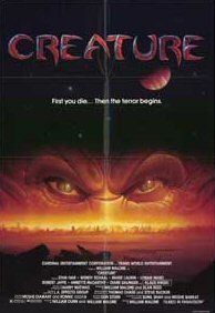 the movie poster: Creature (1985)