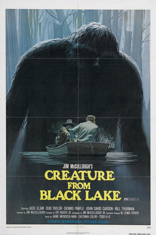 the movie poster: Creature from Black Lake (1976)
