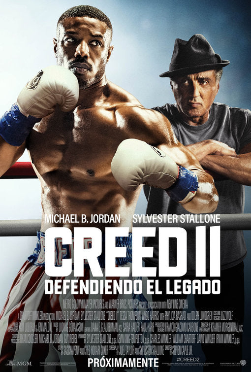 1000 piece jigsaw puzzle for the movie poster: Creed II (2018) ver6