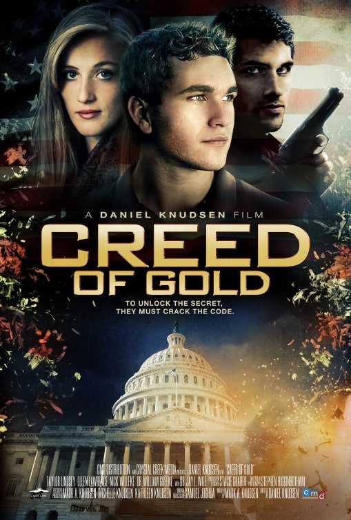 1000 piece jigsaw puzzle for the movie poster: Creed of Gold (2014)