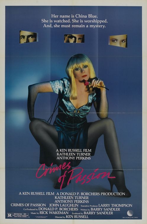 the movie poster: Crimes of Passion (1984)
