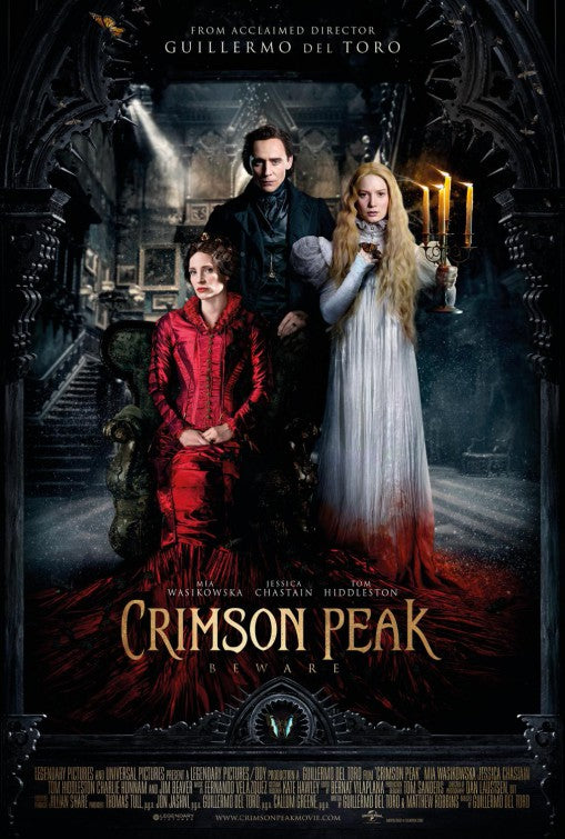 1000 piece jigsaw puzzle for the movie poster: Crimson Peak (2015) ver11
