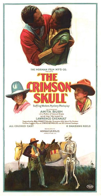 the movie poster: The Crimson Skull (1922)