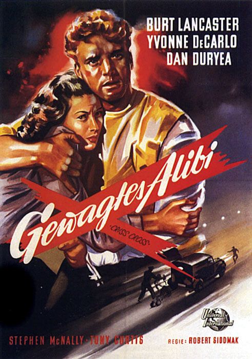 the movie poster: Criss Cross (1949) ver4