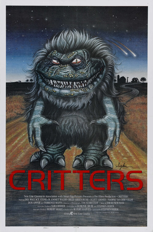 1000 piece jigsaw puzzle for the movie poster: Critters (1986) ver3