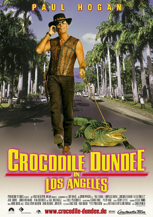 the movie poster: Crocodile Dundee in Los Angeles (2001) ver2