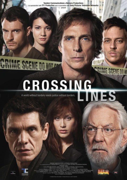 1000 piece jigsaw puzzle for tv poster: Crossing Lines