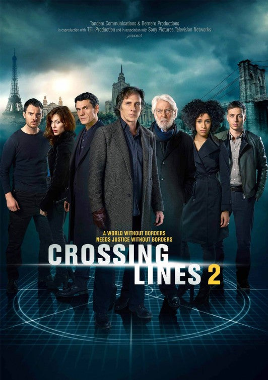 1000 piece jigsaw puzzle for tv poster: Crossing Lines, ver2