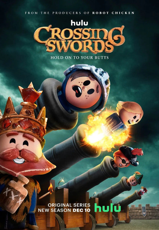 1000 piece jigsaw puzzle for tv poster: Crossing Swords, ver2