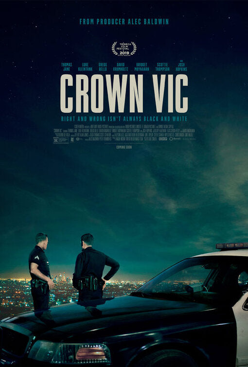 1000 piece jigsaw puzzle for the movie poster: Crown Vic (2019)