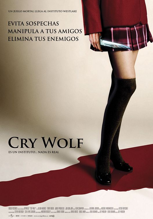 the movie poster: Cry_Wolf (2005) ver8