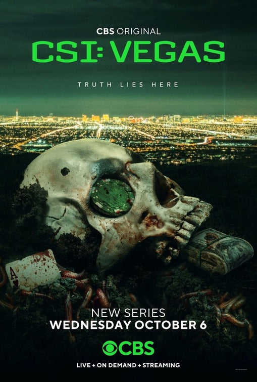 1000 piece jigsaw puzzle for tv poster: CSI: Vegas