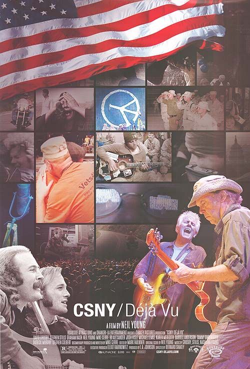 the movie poster: CSNY D¨¦j¨¤ Vu (2008)