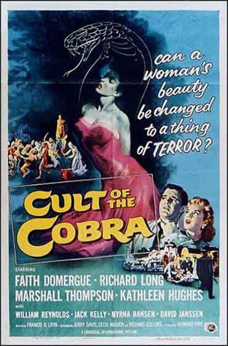 the movie poster: Cult of the Cobra (1955)