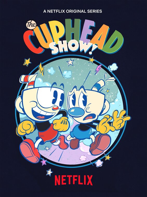 1000 piece jigsaw puzzle for tv poster: The Cuphead Show!