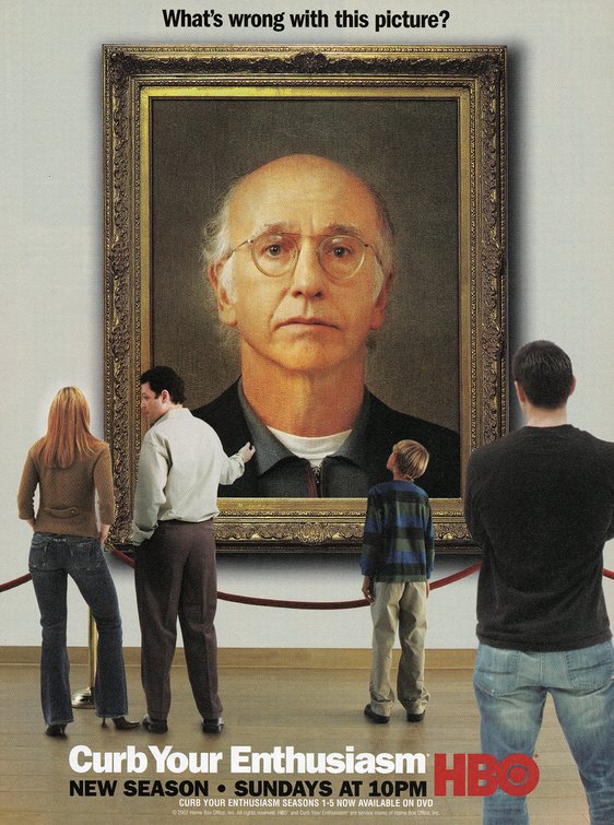 1000 piece jigsaw puzzle for tv poster: Curb Your Enthusiasm, ver7