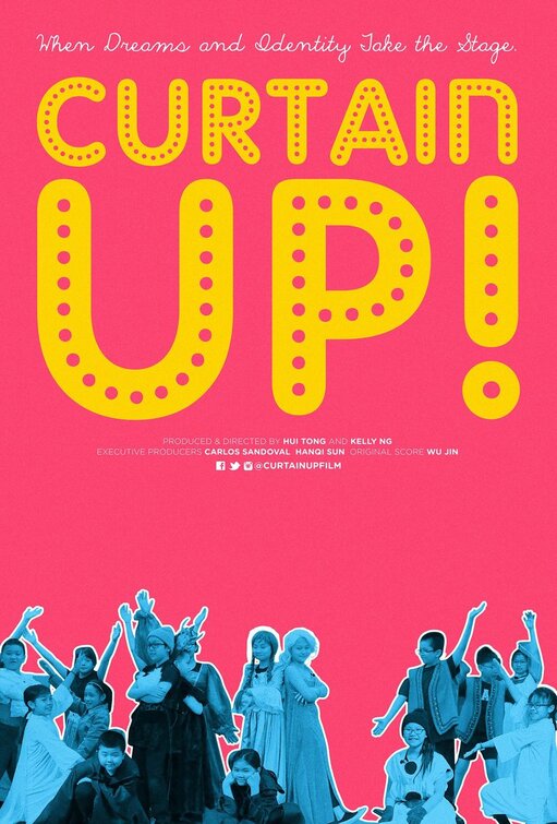 1000 piece jigsaw puzzle for the movie poster: Curtain Up! (2020)