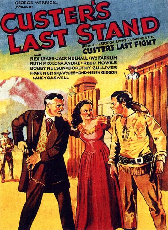 the movie poster: Custer's Last Stand (1936)