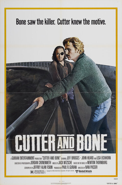 the movie poster: Cutter's Way (1981) ver2