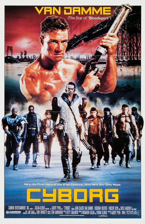 the movie poster: Cyborg (1989)