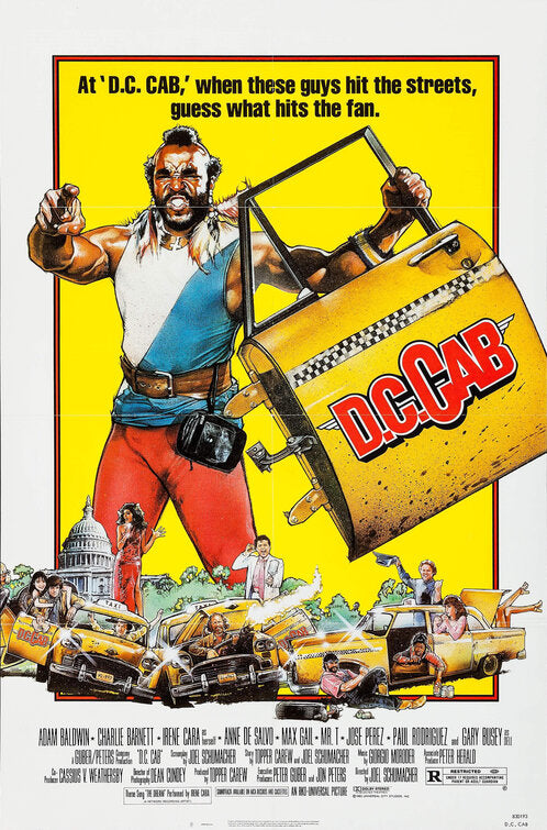 the movie poster: D.C. Cab (1983)