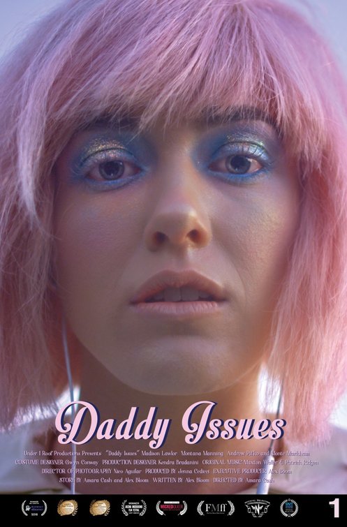 1000 piece jigsaw puzzle for the movie poster: Daddy Issues (2019)