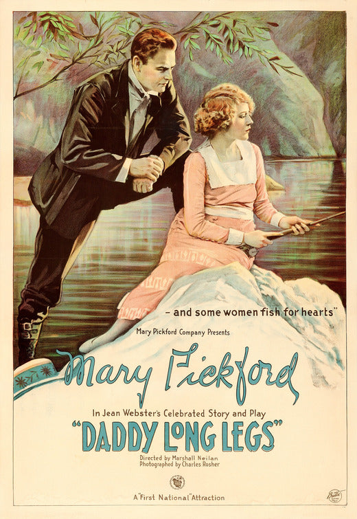 the movie poster: Daddy Long Legs (1919)