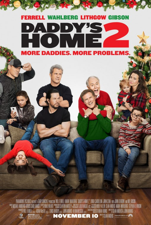 1000 piece jigsaw puzzle for the movie poster: Daddy's Home 2 (2017) ver4