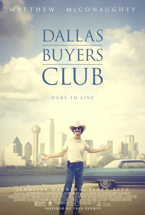 1000 piece jigsaw puzzle for the movie poster: Dallas Buyers Club (2013) ver2