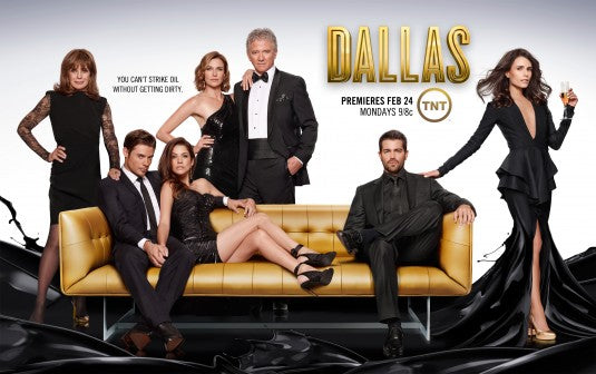 1000 piece jigsaw puzzle for tv poster: Dallas, ver18