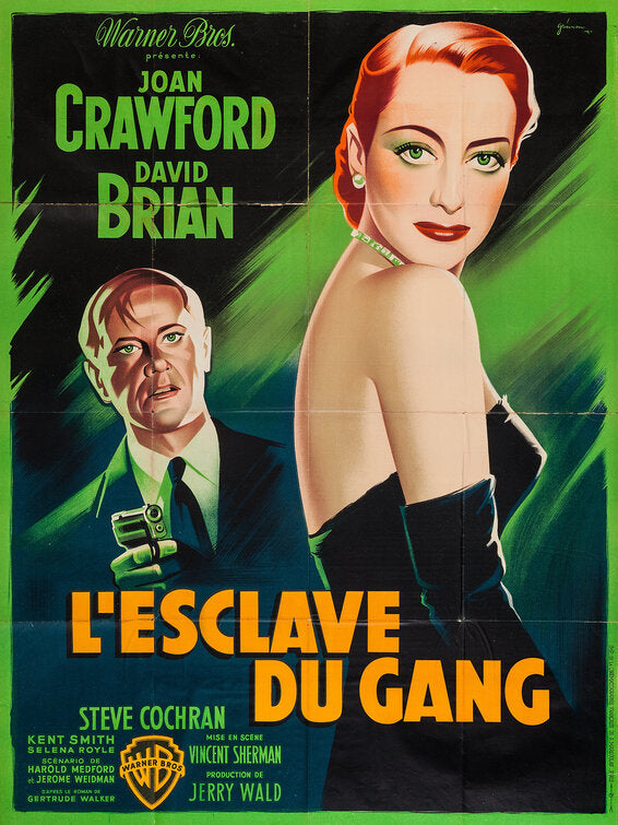 1000 piece jigsaw puzzle for the movie poster: The Damned Don't Cry (1950) ver3