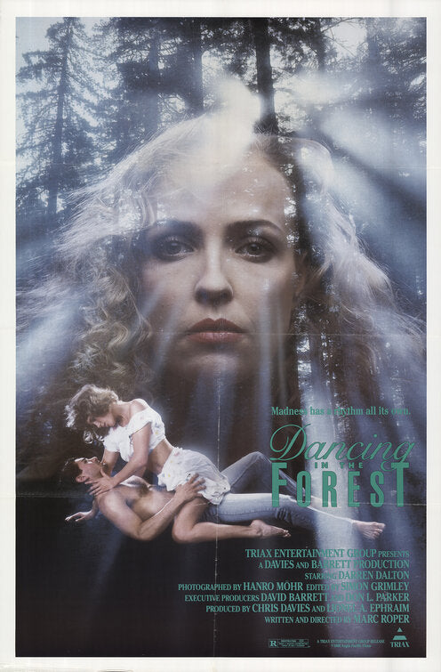 1000 piece jigsaw puzzle for the movie poster: Dancing in the Forest (1989)