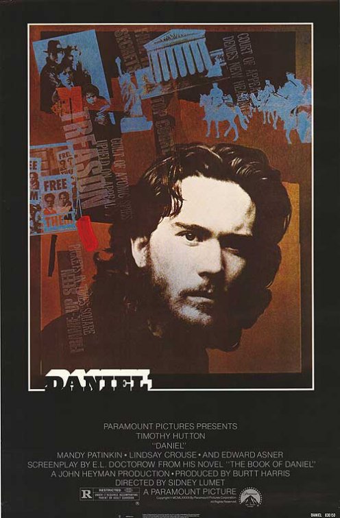 1000 piece jigsaw puzzle for the movie poster: Daniel (1983)